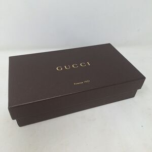 Gucci Brown Rectangular Empty Gift Box 8.5 x 5 Inches Designer GG Monogrammed